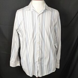 Perry Ellis Pin Stripe Dress Shirt